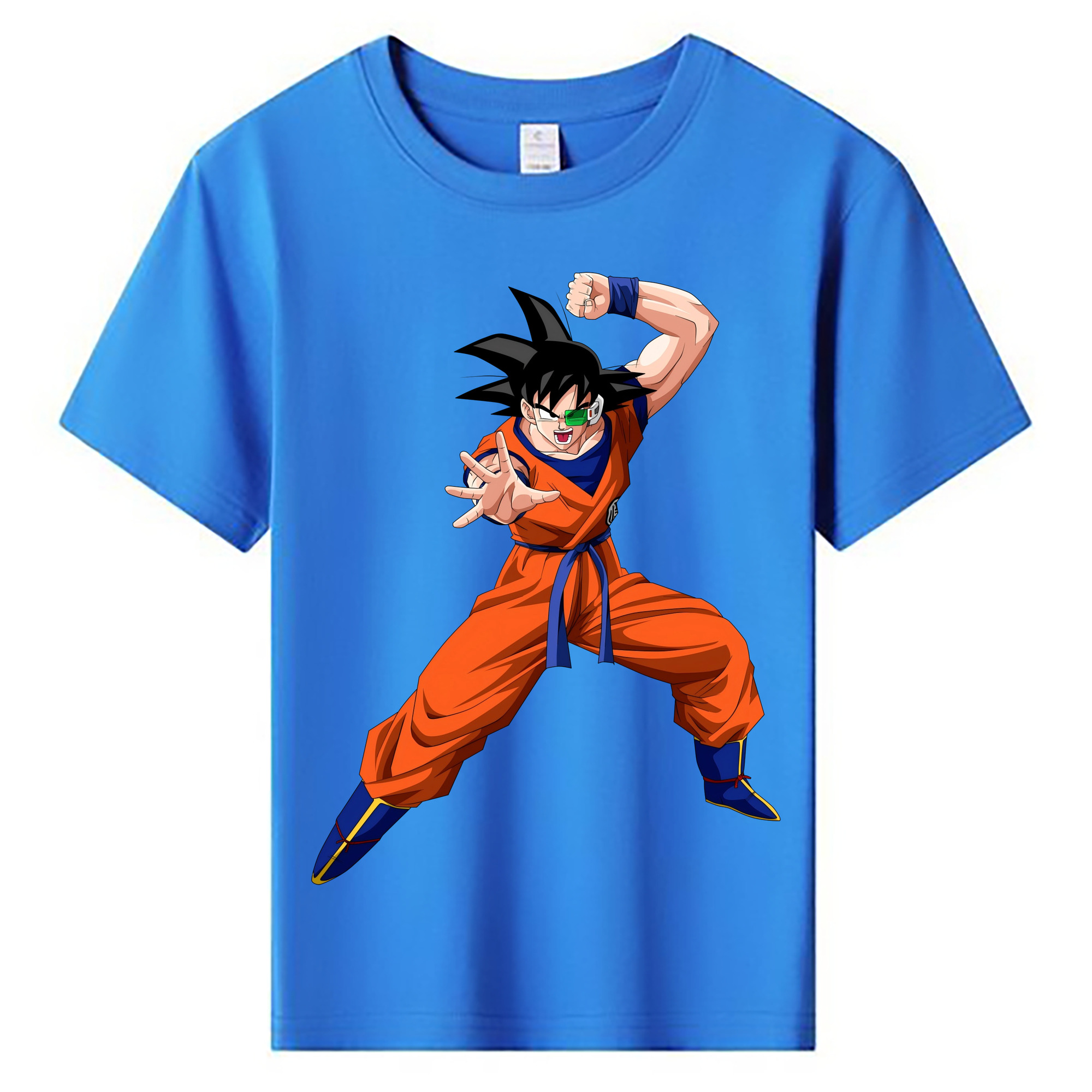 （画像用） ドラゴンボール 孫悟空（そん ごくう）Son Goku カカロット DRAGON BALL Kakarotto 綿100％キッズTシャツ（フロントプリント）